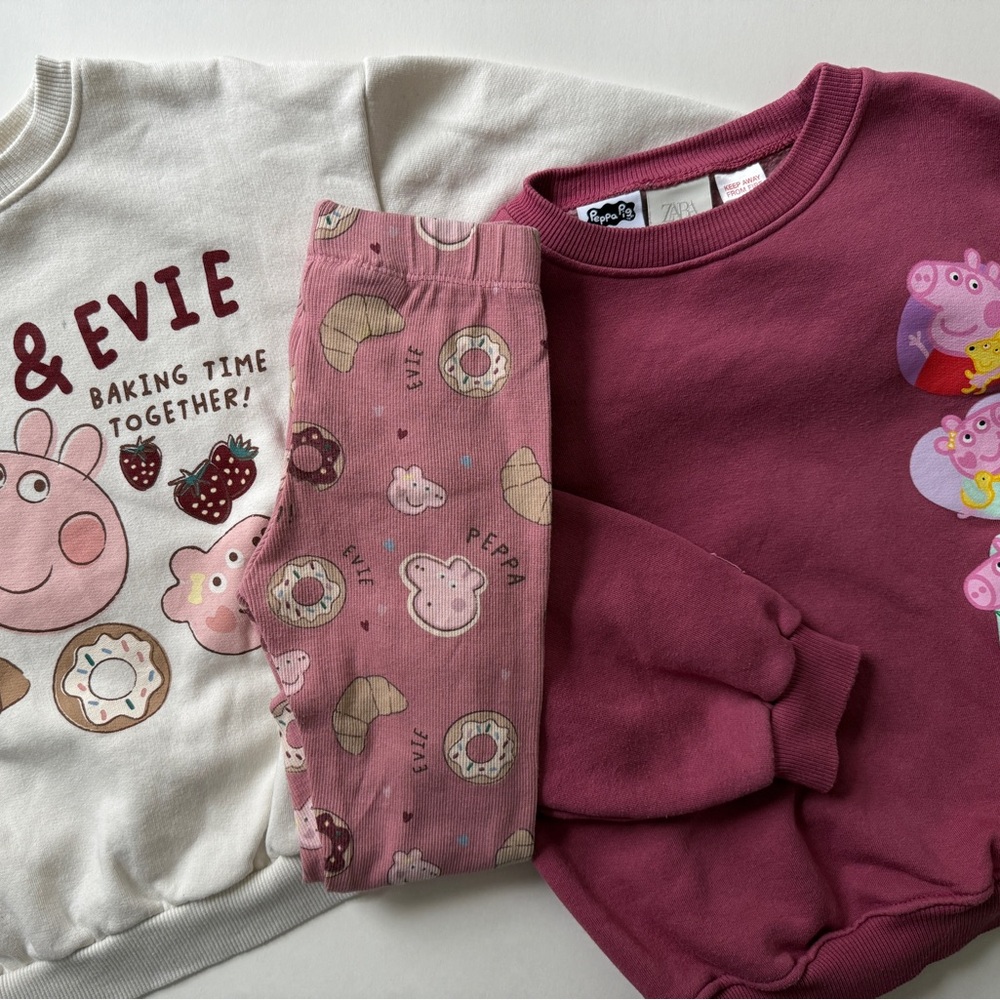 toddler zara peppa pig bundle